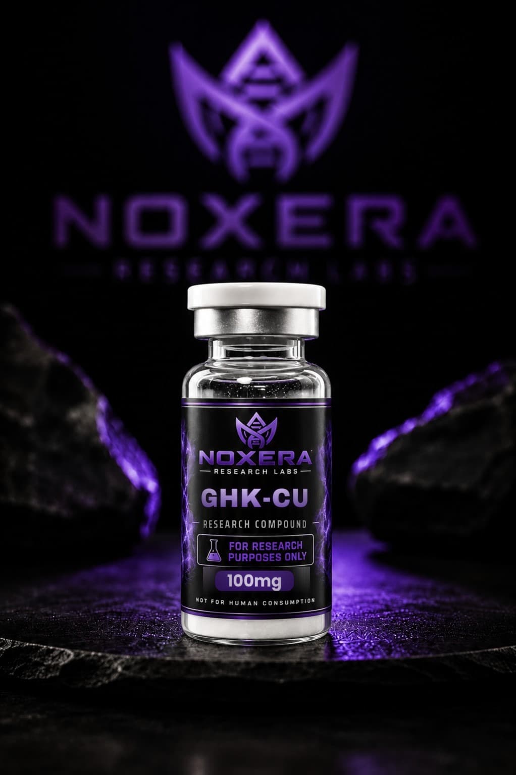 GHK-Cu 100mg research vial